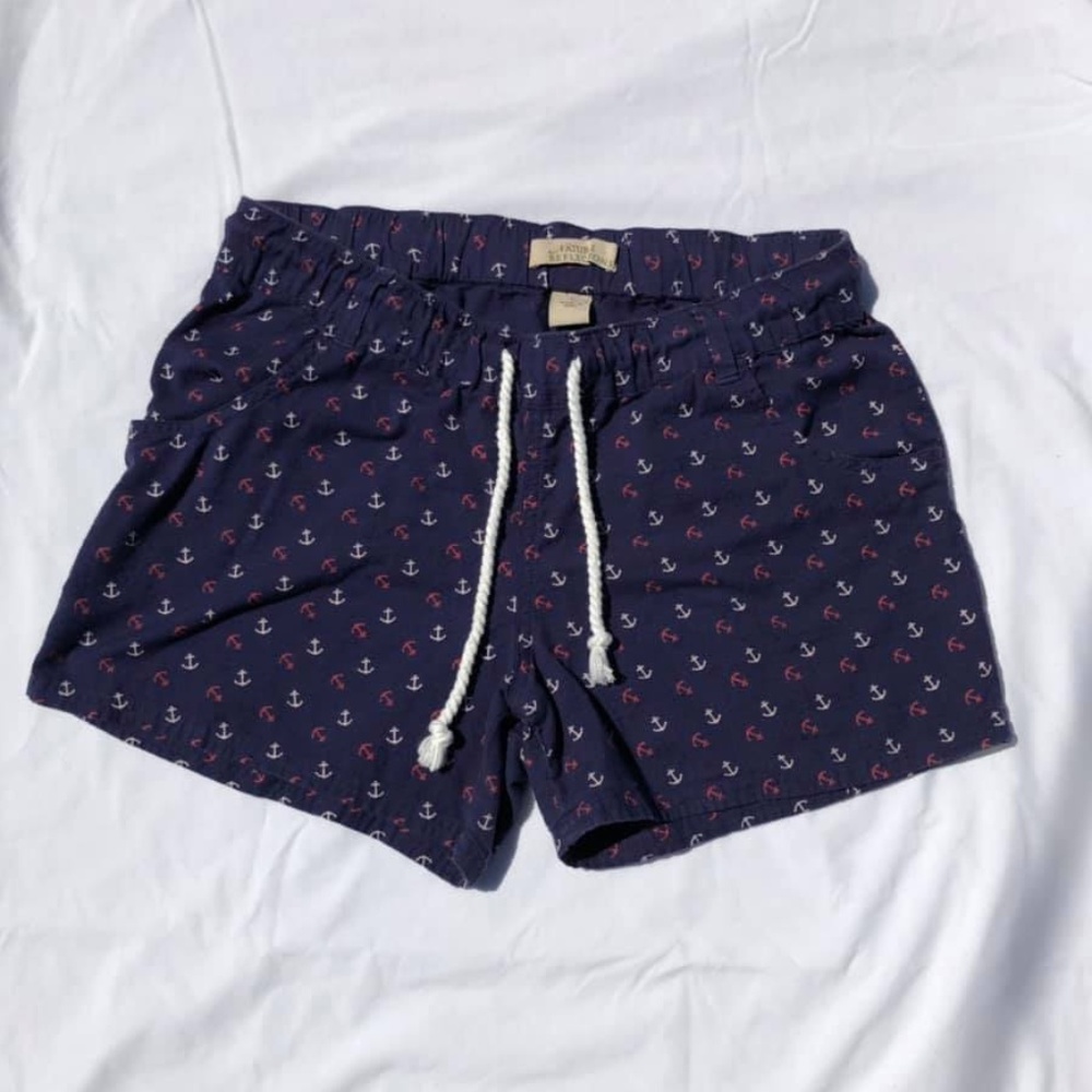 Nautical Anchor Summer Shorts - Picture 2 of 5
